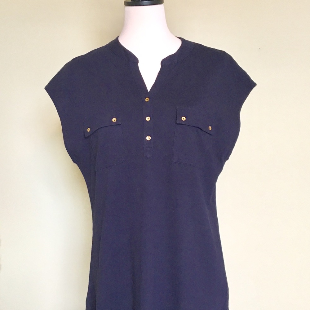 Talbots Sleeveless Blouse, Size M
